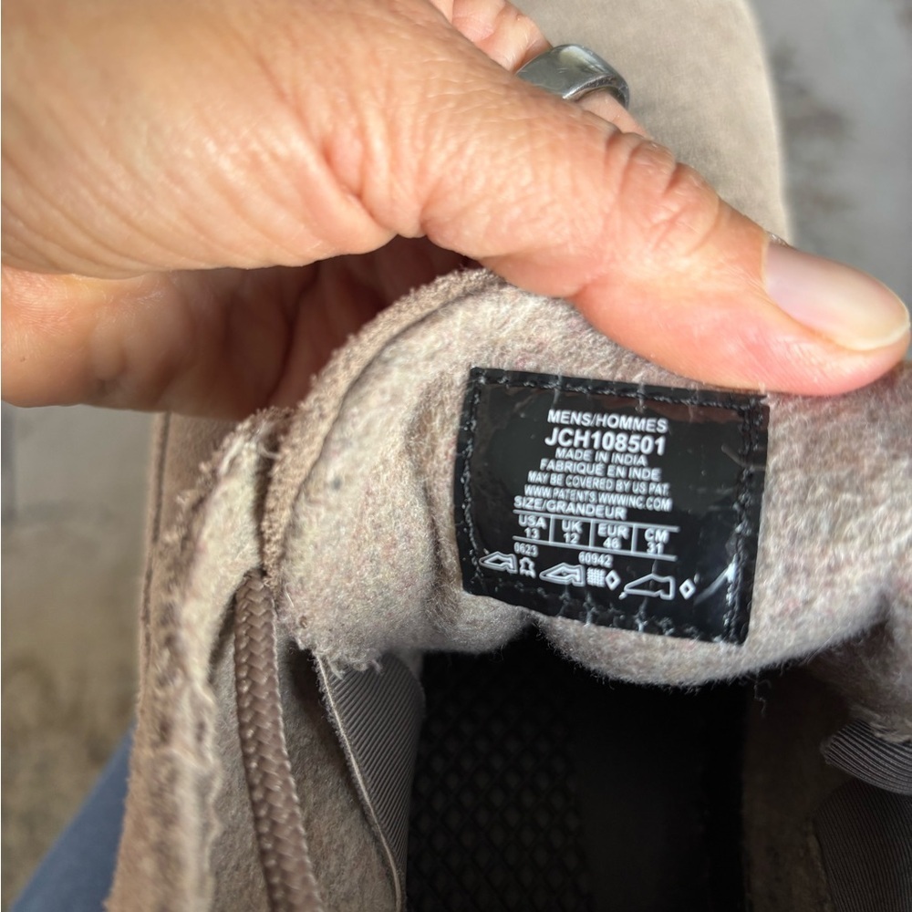 Chaco Men’s suede Chukka boots size 13 Taupe leather lined comfort Luvseat sole - Picture 6 of 8